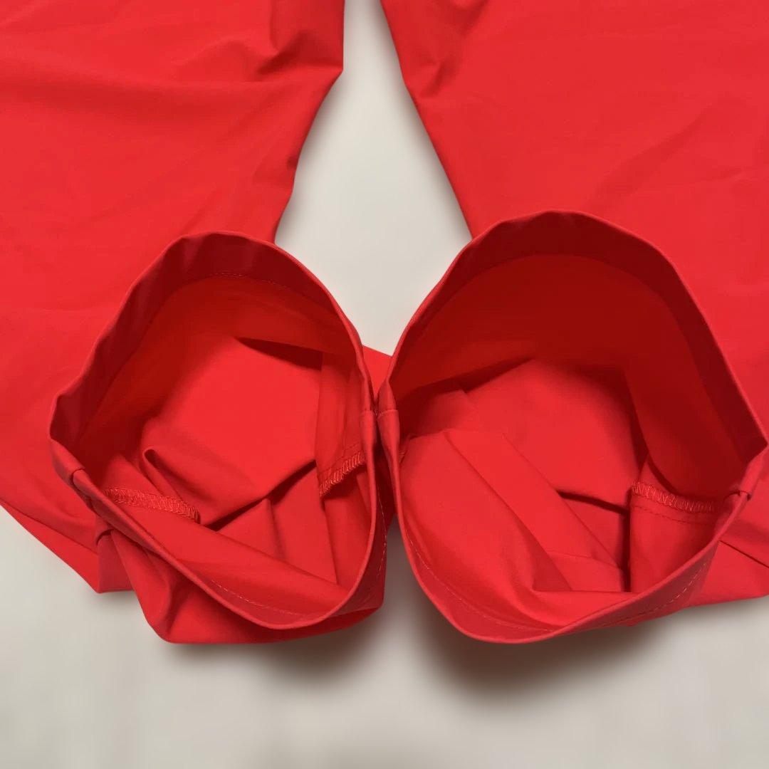 マスターバニーエディション ストレッチパンツ MBEロゴ レッド 5