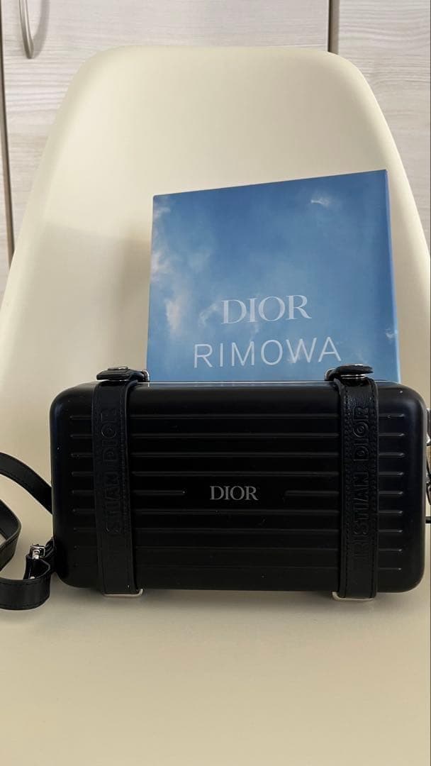 DIOR RIMOWA ブラックショルダーバッグ