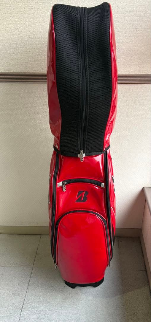 ブリヂストン　TOUR B キャディバッグ 赤色