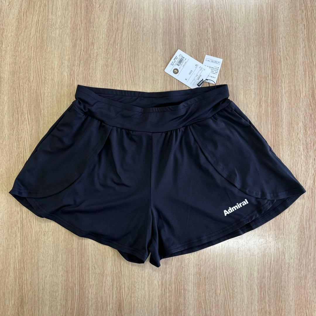 Admiral レディーステニスウエア　ハーフパンツ　　ブラック　L