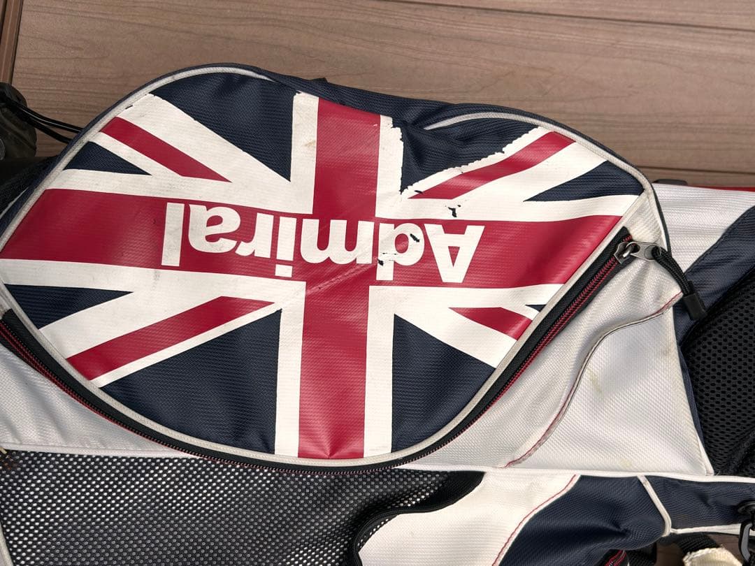 Admiral スタンドゴルフバッグ イギリス国旗デザイン