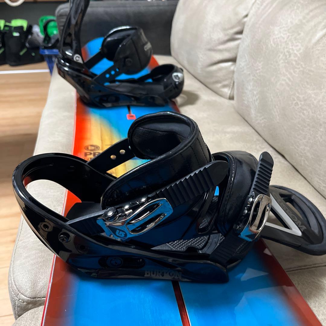 超美品 BURTON PROCESS X 152×BURTON CUSTOM M