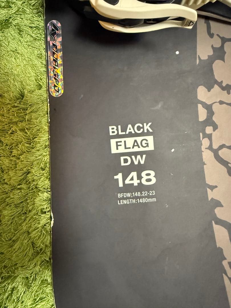 DEATH LABEL BLACK FLAG DW ビンディングセット