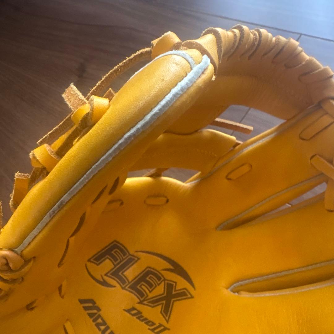 Mizuno 小学生用野球グローブ イエロー