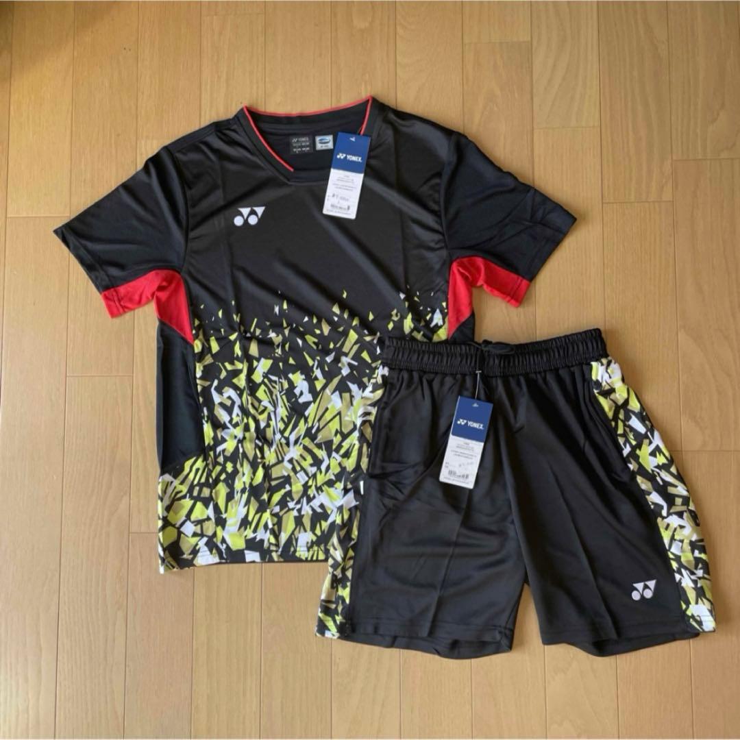ヨネックス　YONEX テニス＆バドミントンウ　ゲームウェア　上下セット新品XL