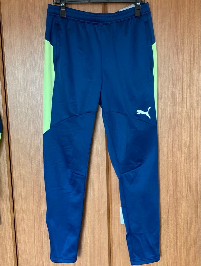 PUMA WARMCELL ジャージ L ネイビー/ライム