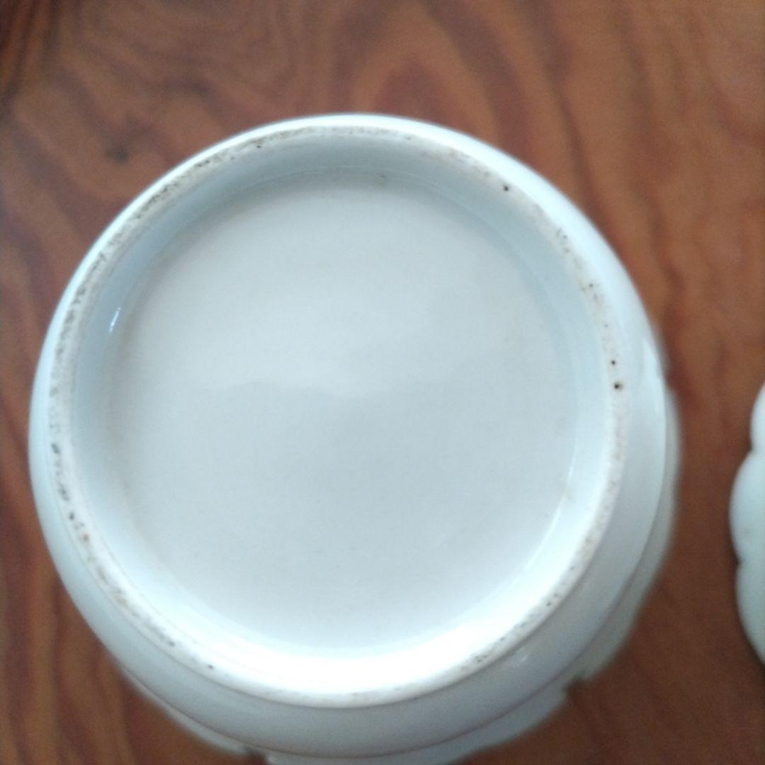 ★ 大珍品 雪輪 白磁 向付 江戸期 アンティーク 骨董
