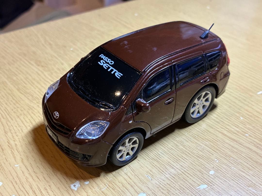 トヨタ パッソセッテ カラーサンプル プルバックカー ドライブタウン 3色セット