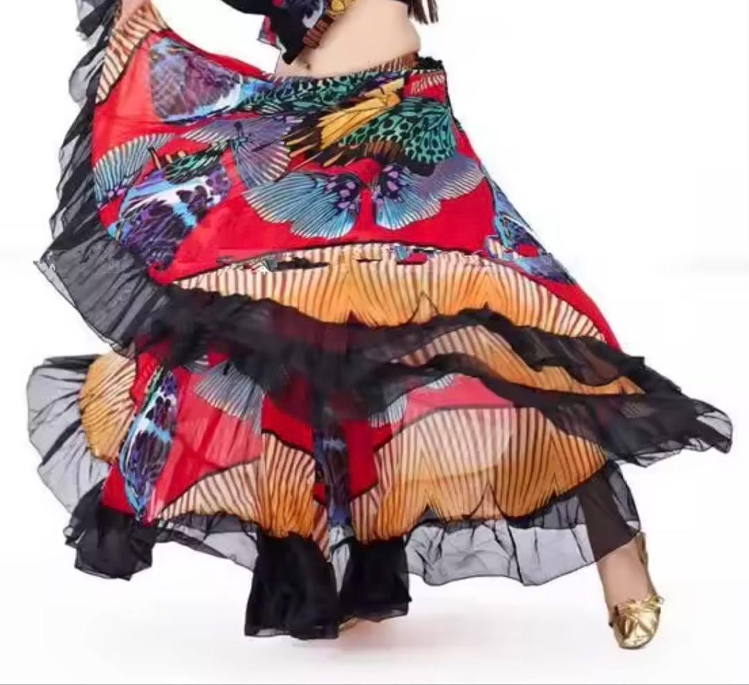 ベリーダンス　スカート　ジプシー　ダンス