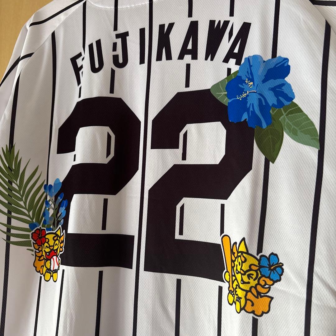【沖縄限定】阪神タイガース宜野座キャンプ藤川球児監督22番 ユニフォーム