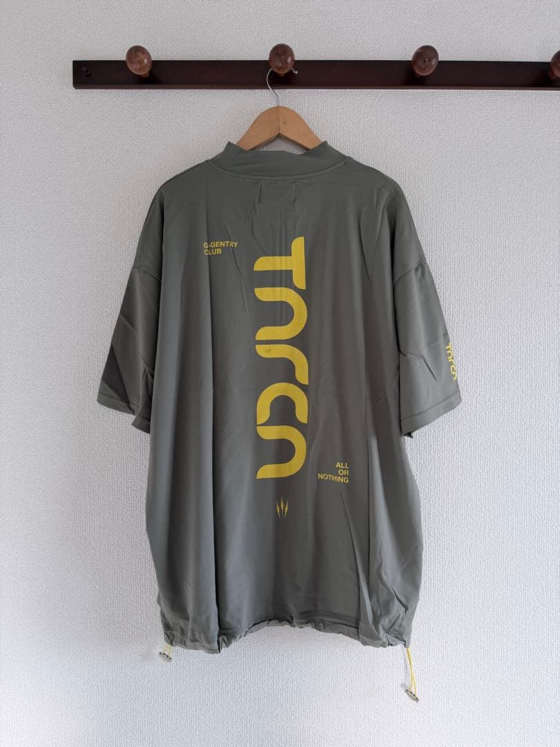 新作　RUFFLOG TNRCN HALF-ZIP TEE ラフロッグ