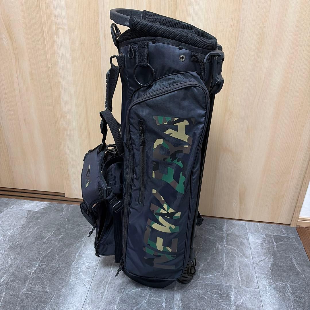 NEW ERA ゴルフスタンドキャディバッグ ブラック・迷彩