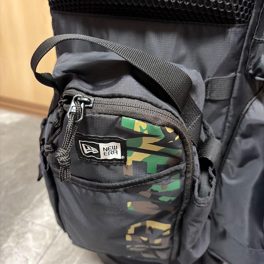 NEW ERA ゴルフスタンドキャディバッグ ブラック・迷彩