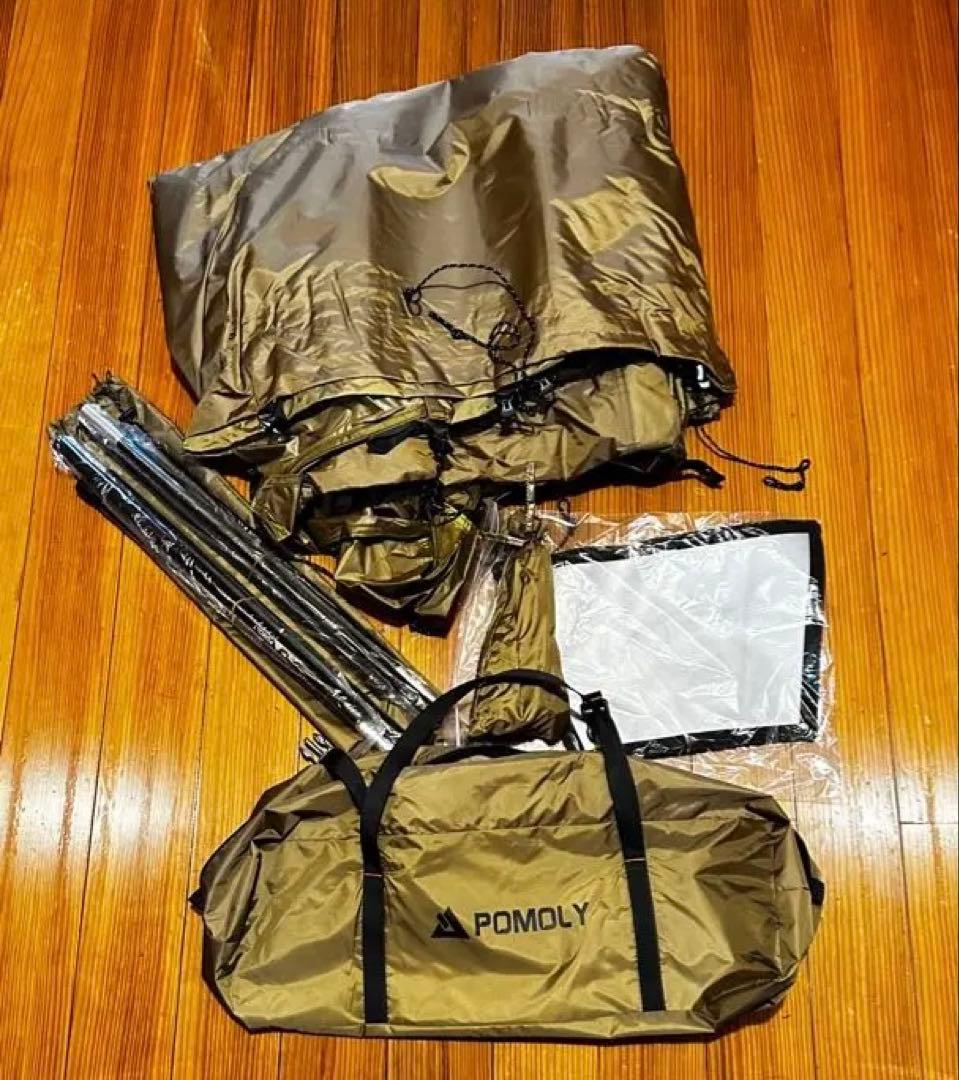 新品POMOLY STOVEHUT70 グランドシート付き