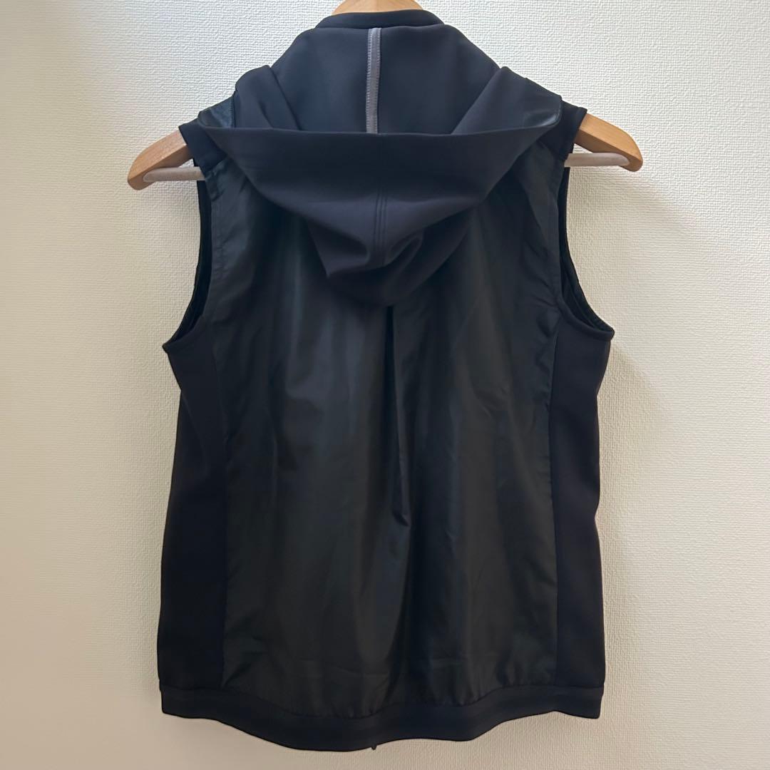 LANVIN SPORTフード取り外し可能フルオープンベスト サイズ38