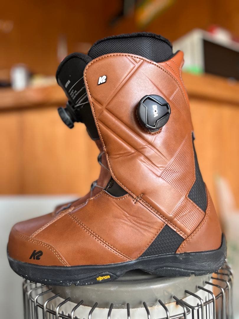 K2 スノーボードブーツ BOAシステム ブラウン