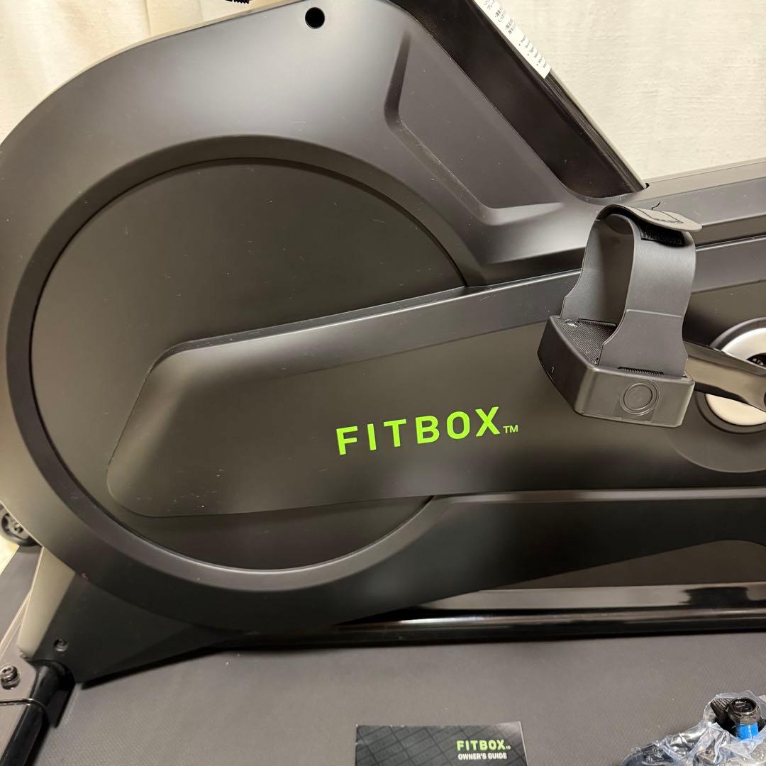 【美品】　FITBOX 第三世代　マット付き　スピンバイク　自宅トレーニング