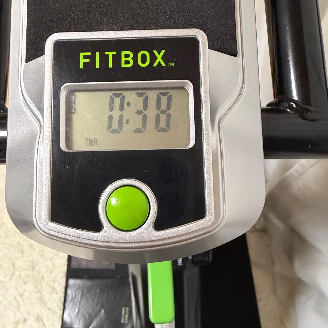 【美品】　FITBOX 第三世代　マット付き　スピンバイク　自宅トレーニング