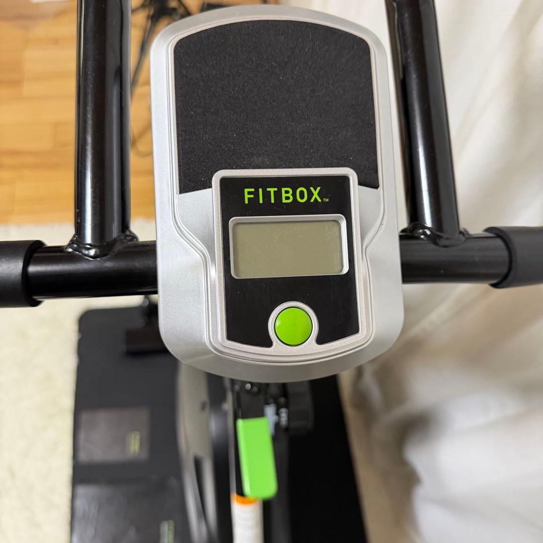 【美品】　FITBOX 第三世代　マット付き　スピンバイク　自宅トレーニング
