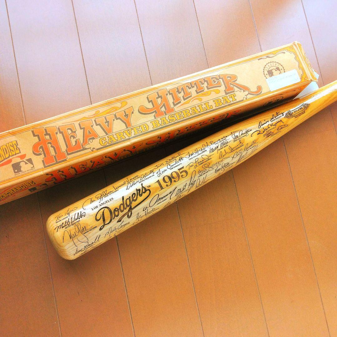 1995年ドジャース サイン入りバット　未使用新品！