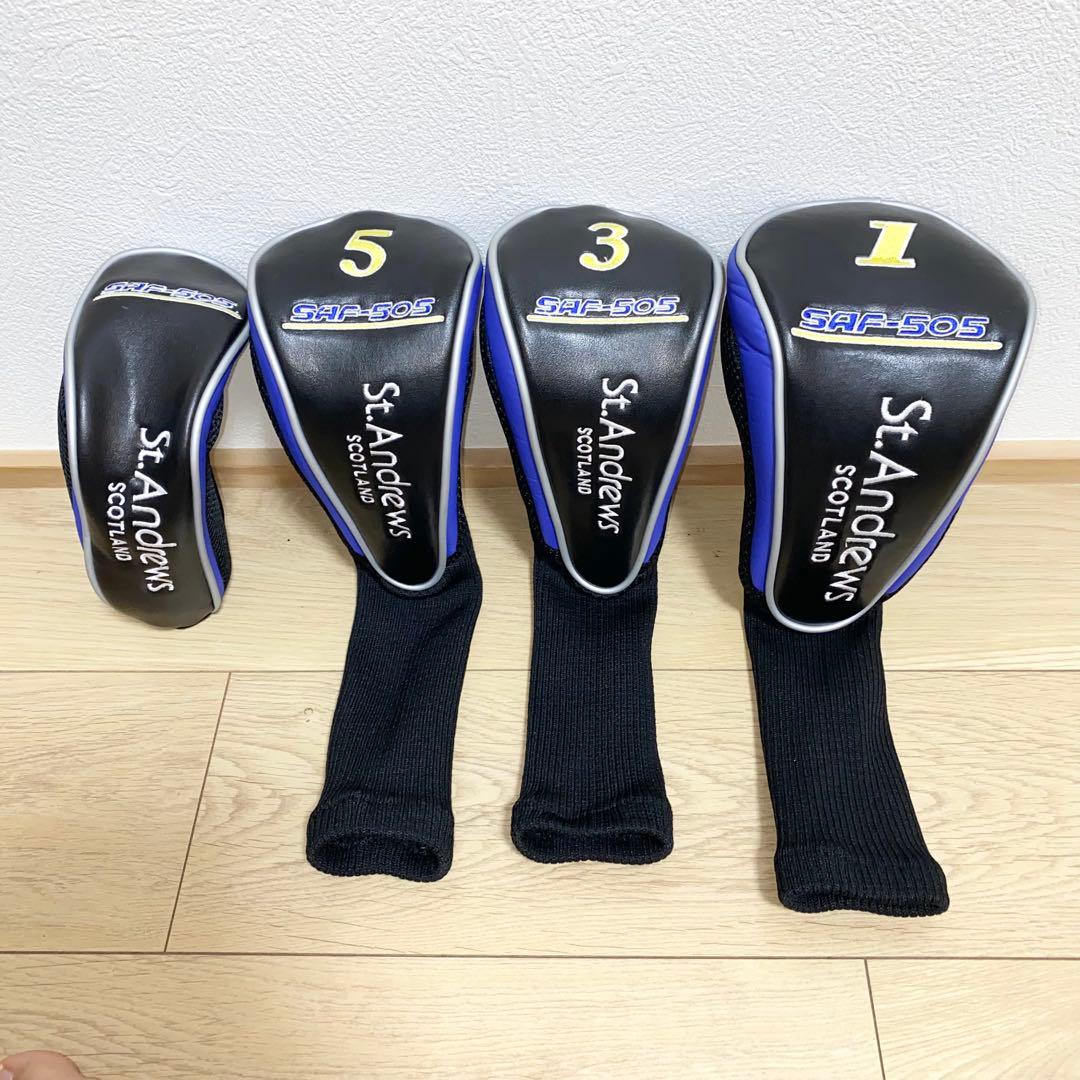 美品☆St.Andrewsゴルフクラブ フルセット☆メンズ初心者キャディバッグ付