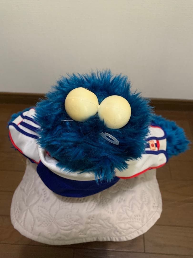 日本代表×セサミストリート クッキーモンスター ぬいぐるみ 2001 サッカー