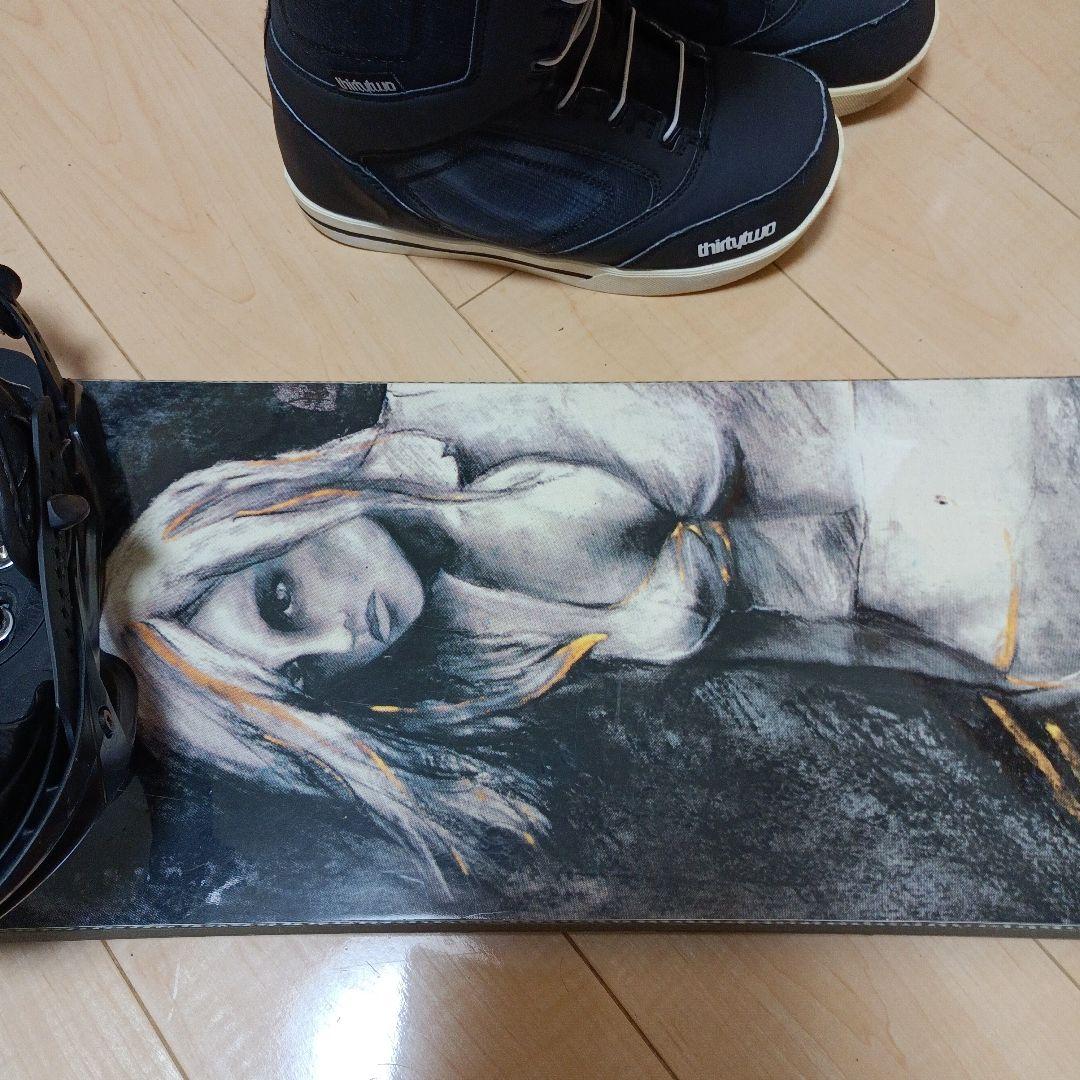 アートデザイン スノーボード 155cm
