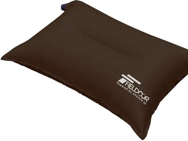 FIELDOOR インフレーターマット 厚み10cm サイズS ブラウン