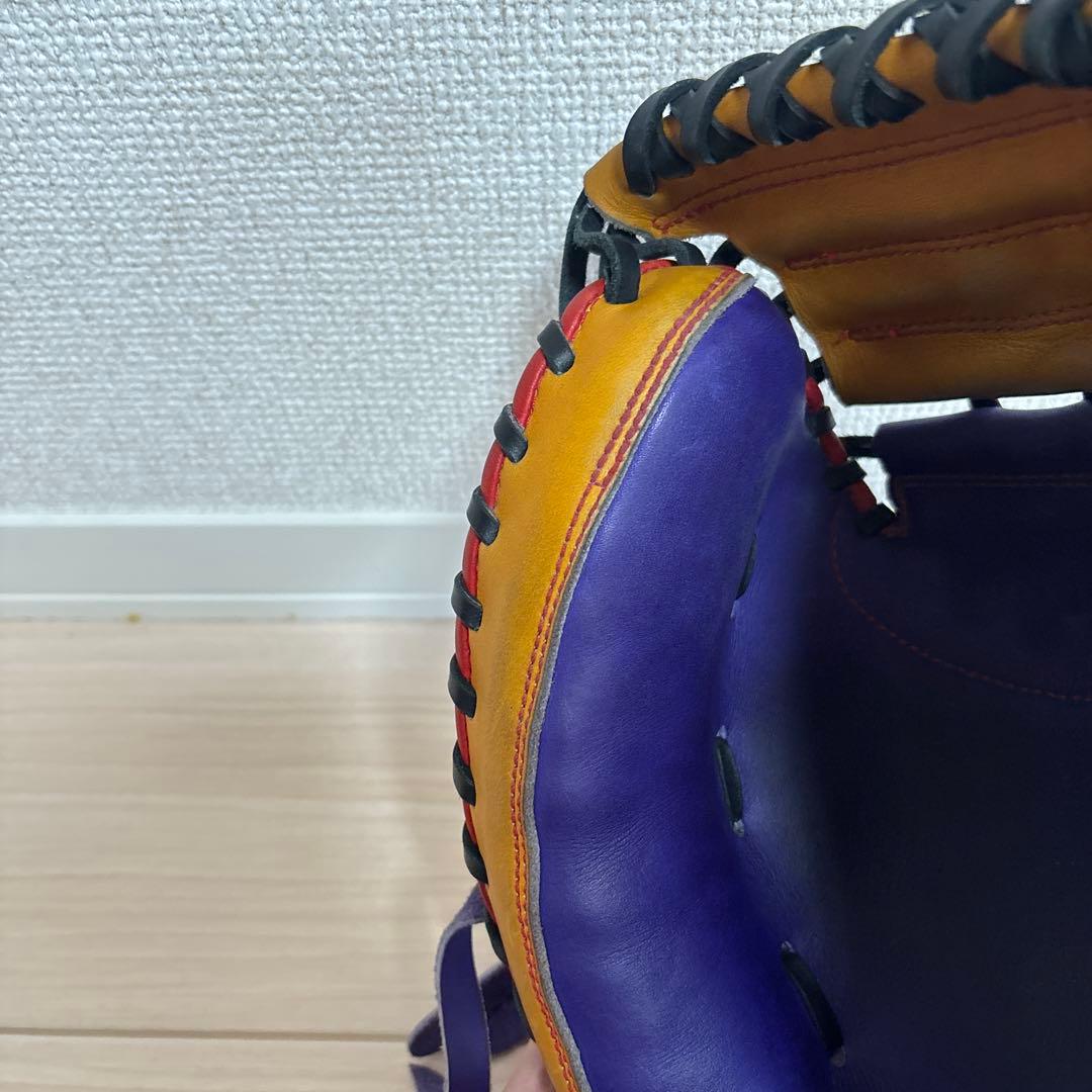 CORE キャッチャーミット オレンジ 紫