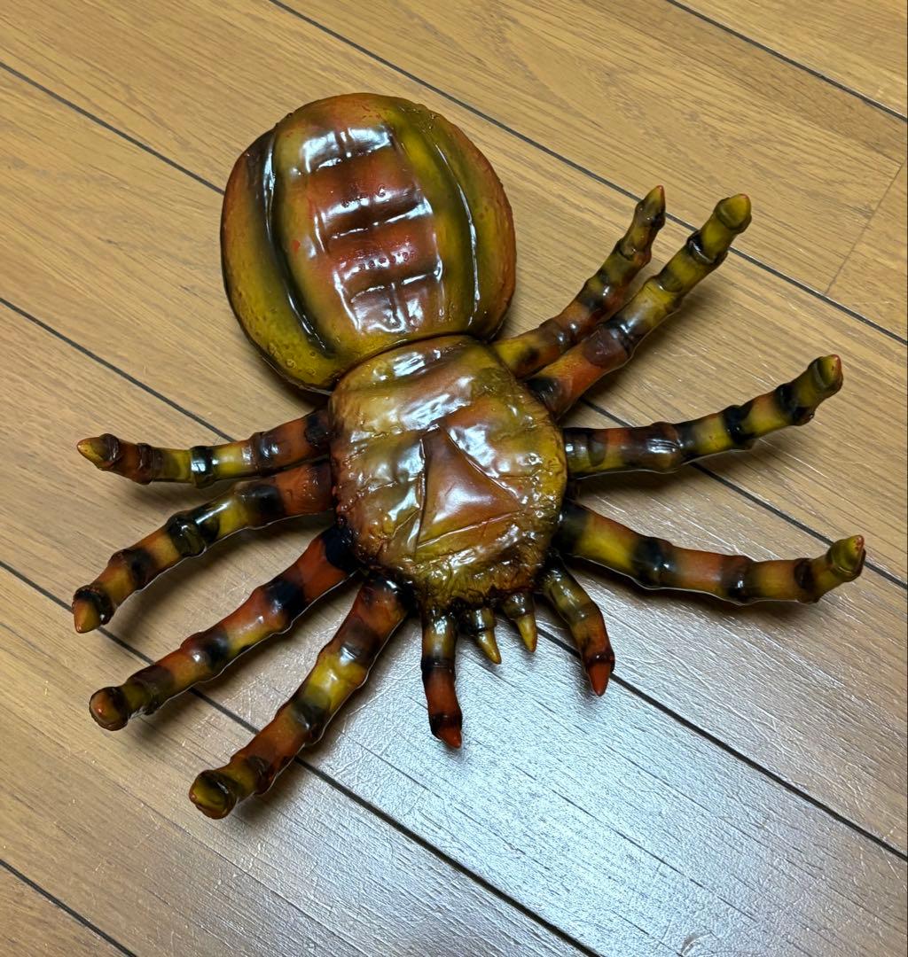 ゴジラ　クモンガ　マーミット　ソフビ　リペイント品
