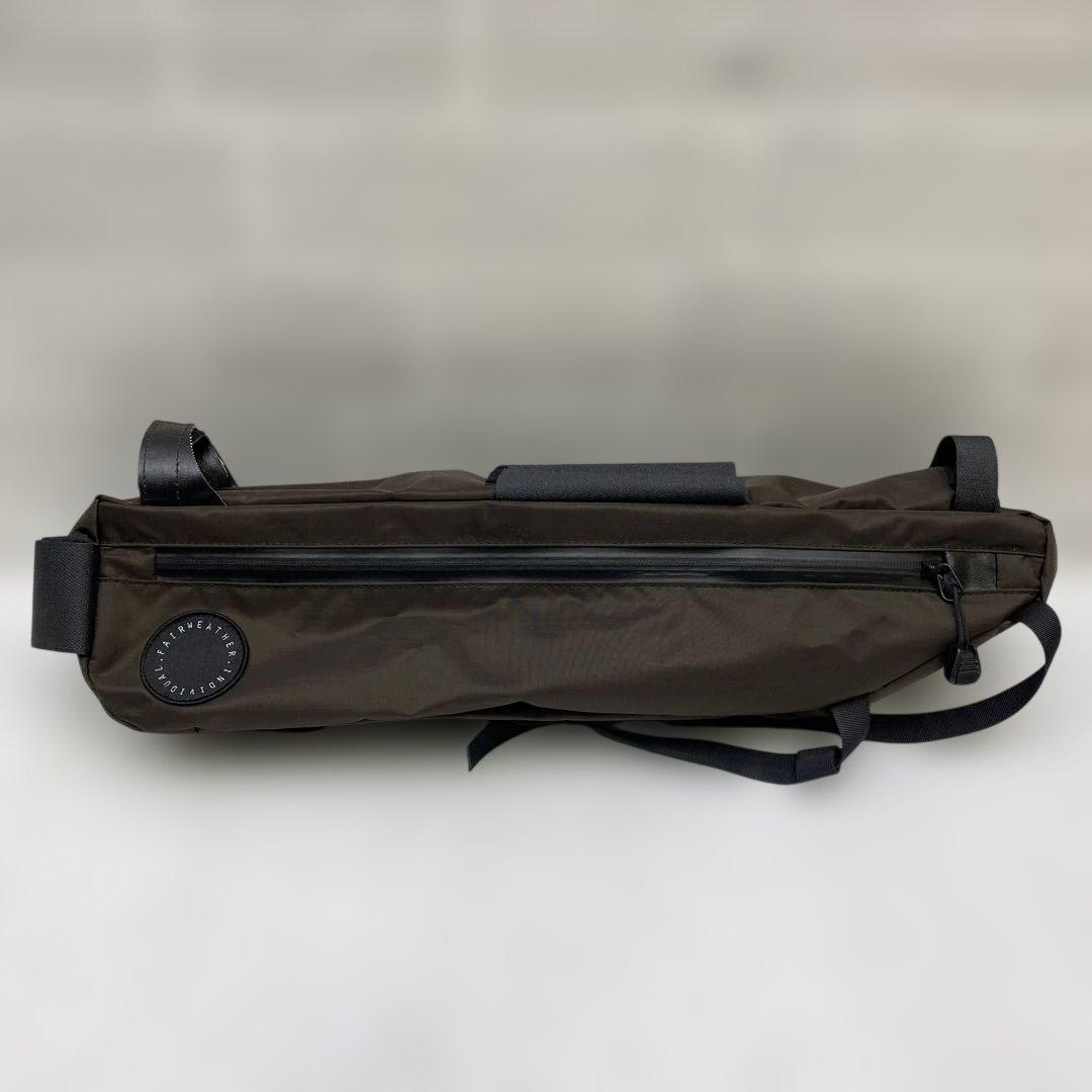 FAIRWEATHER フレームバッグ ブラウン