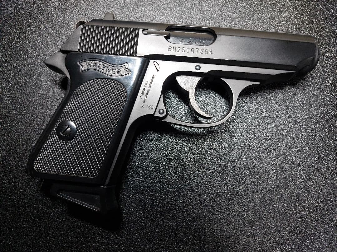 マルゼン　ワルサーPPK　ブラック　ガスブローバック