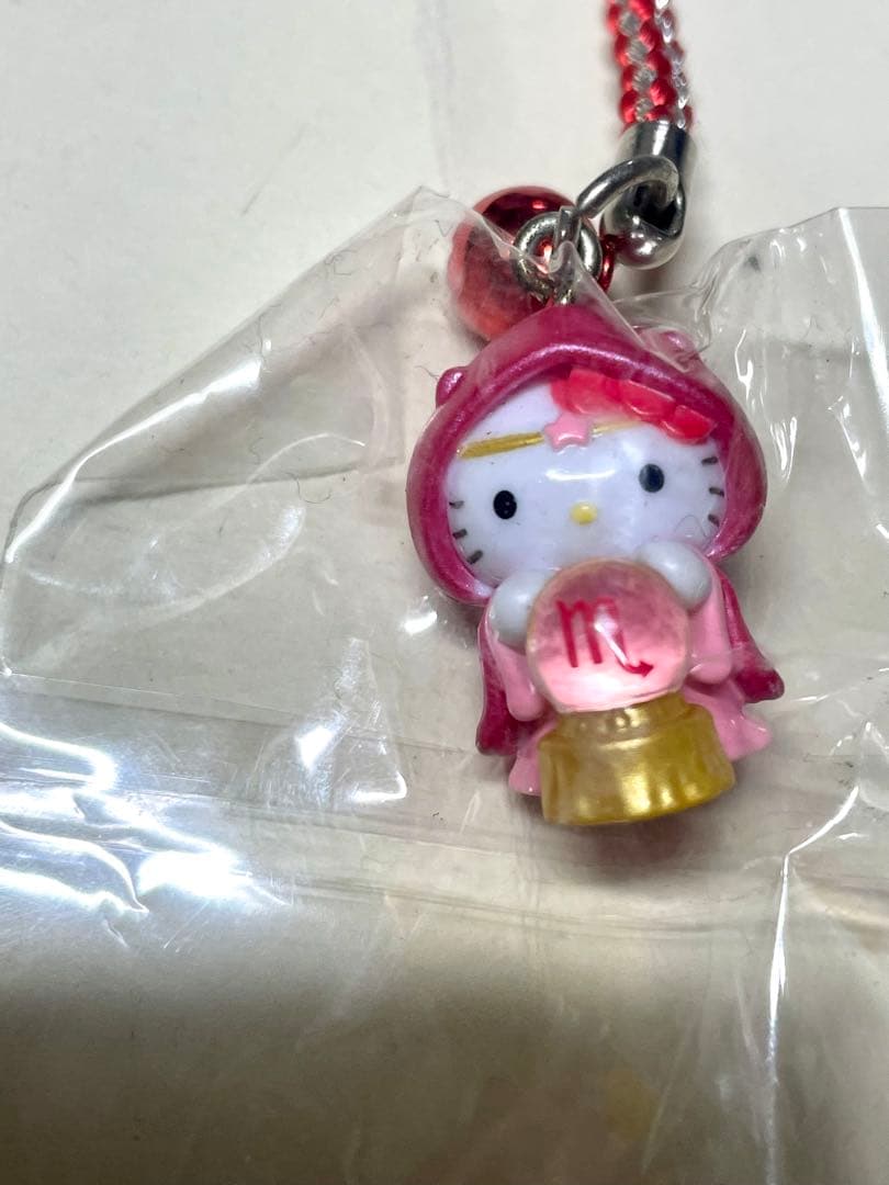 ハローキティ 占い師 星座 根付 新品未開封 さそり座 かに座 新品未開封4個