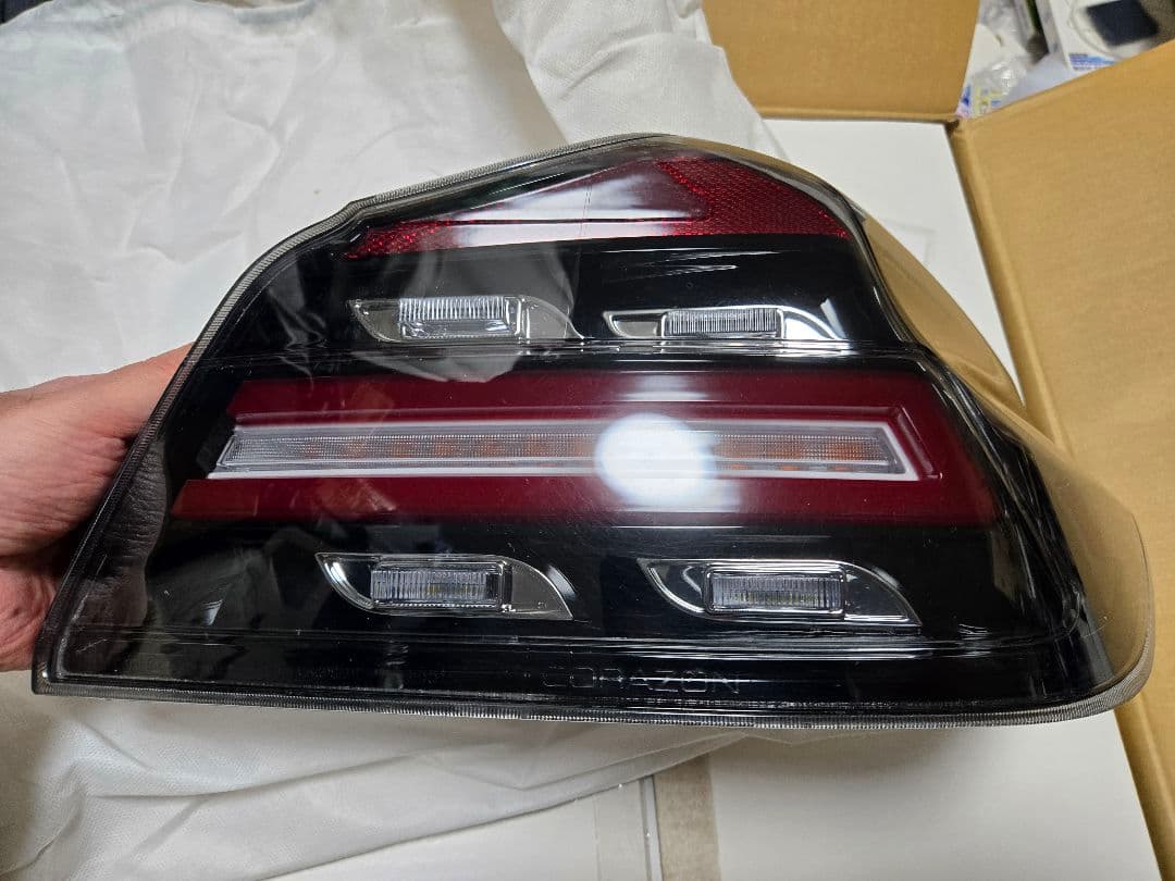 コラゾンWRX STI S4 LED テールランプ BLACK VABVAG最上