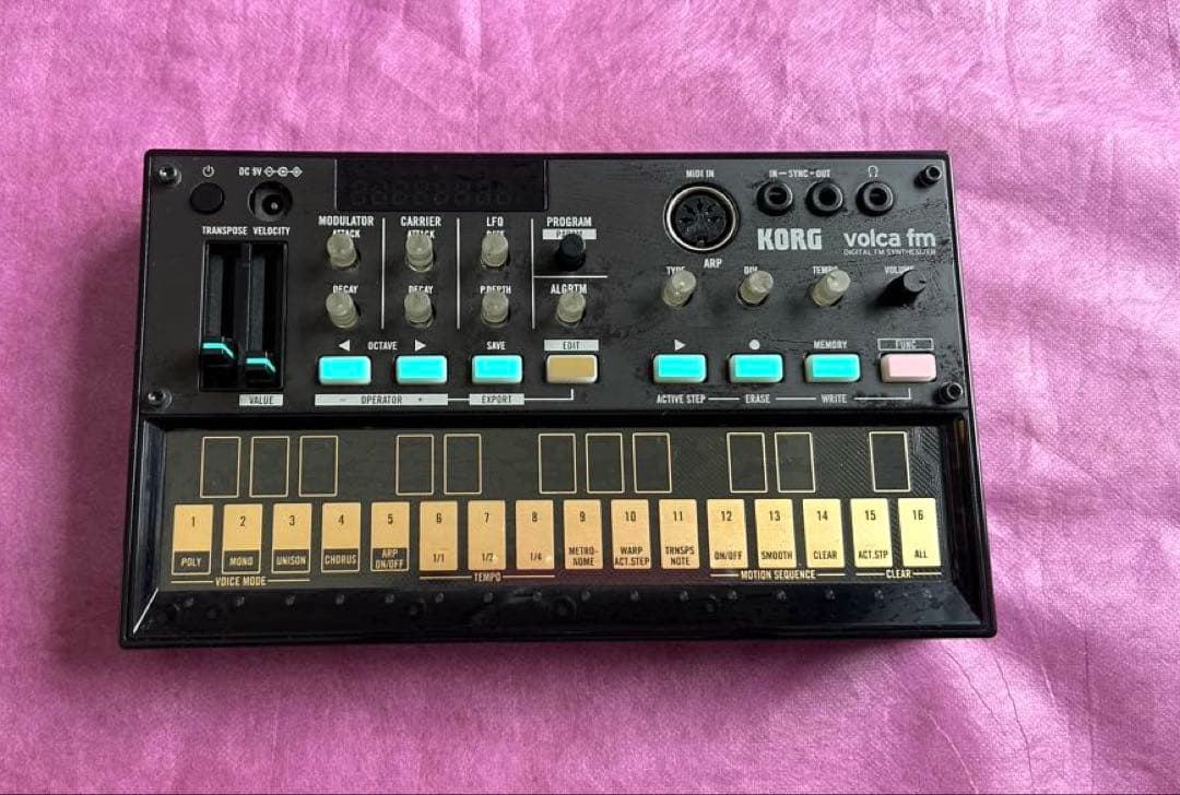 KORG volca fm DIGITAL FM シンセサイザー
