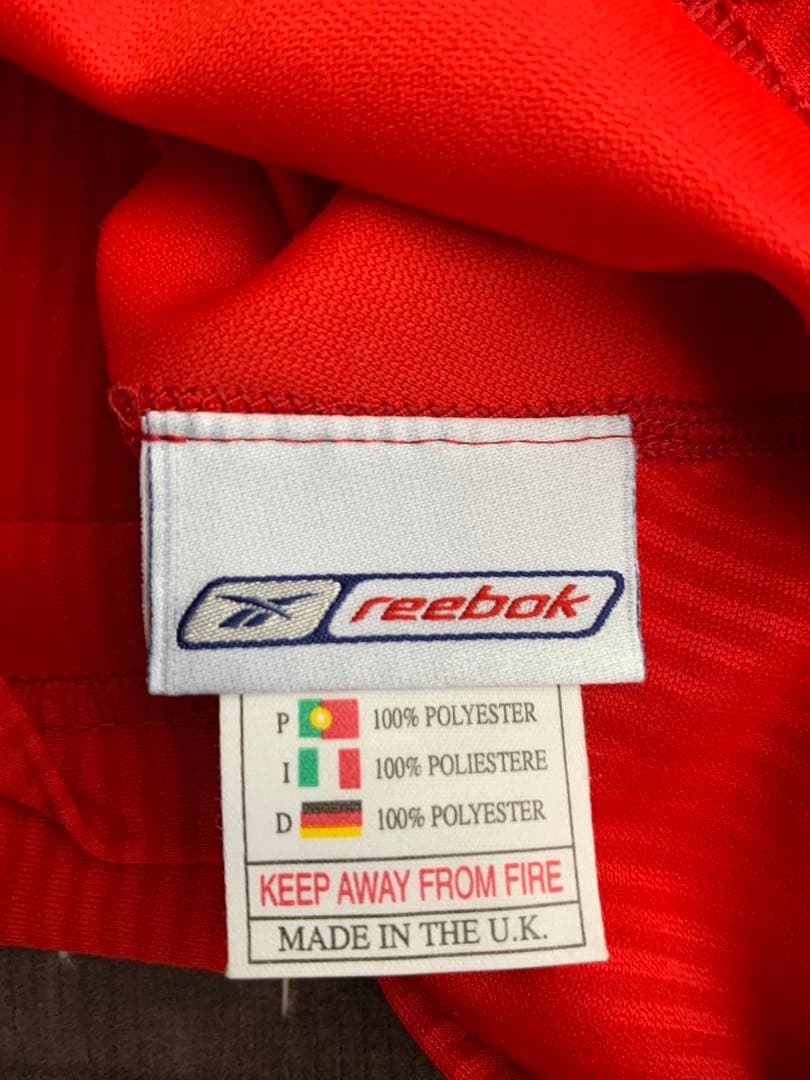 02年 reebok リヴァプール vtg 長袖 ユニフォーム LIVEPOOL