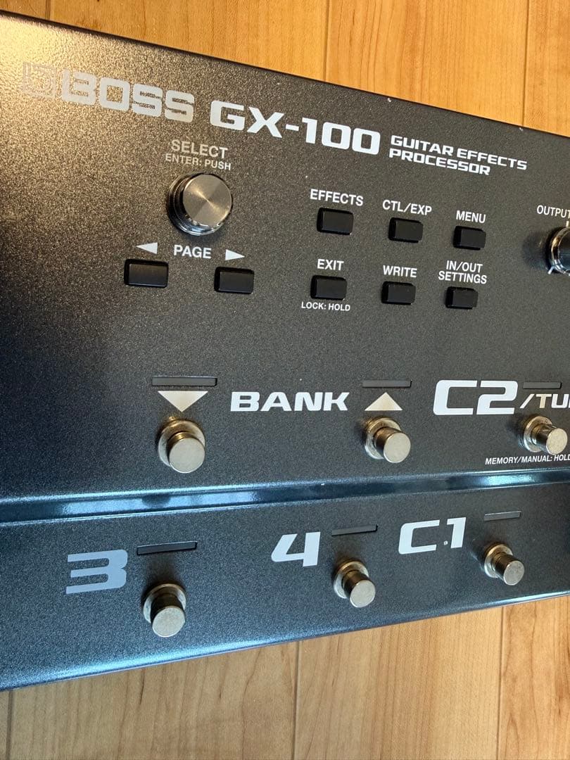 【付属品完備】BOSS GX-100 アンプシミュレーター マルチエフ
