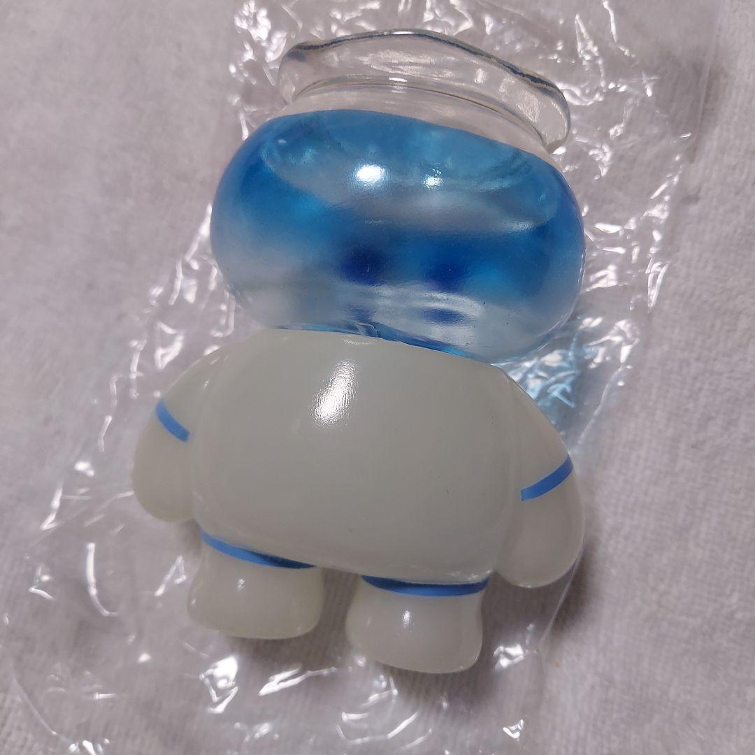 ソフビ ちゃぷちゃぷ オフホワイト 蓄光 こんざい