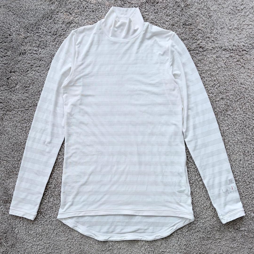 LANVIN SPORTハイネックアンダー長袖Tシャツ グレー＆白セット売り38