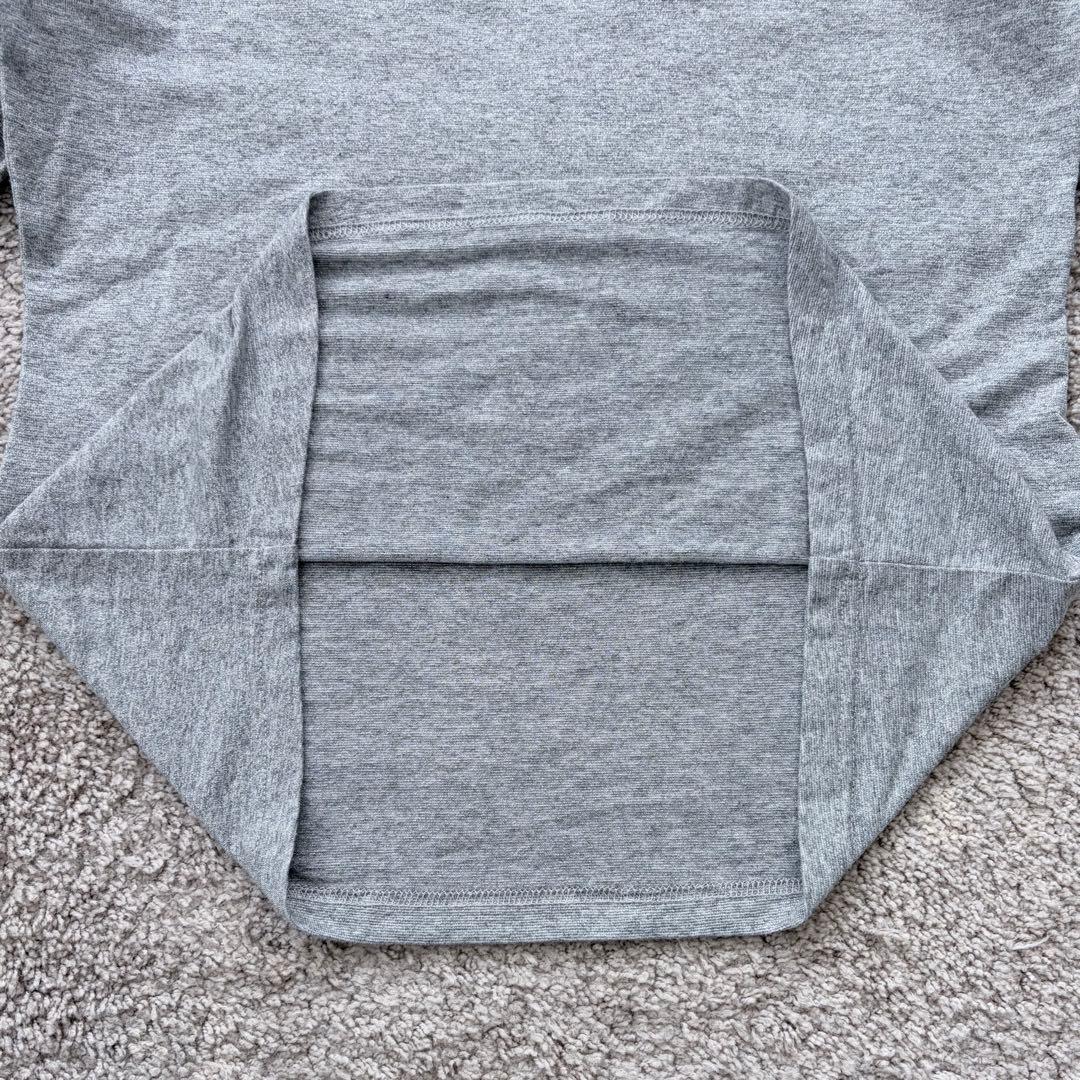 LANVIN SPORTハイネックアンダー長袖Tシャツ グレー＆白セット売り38