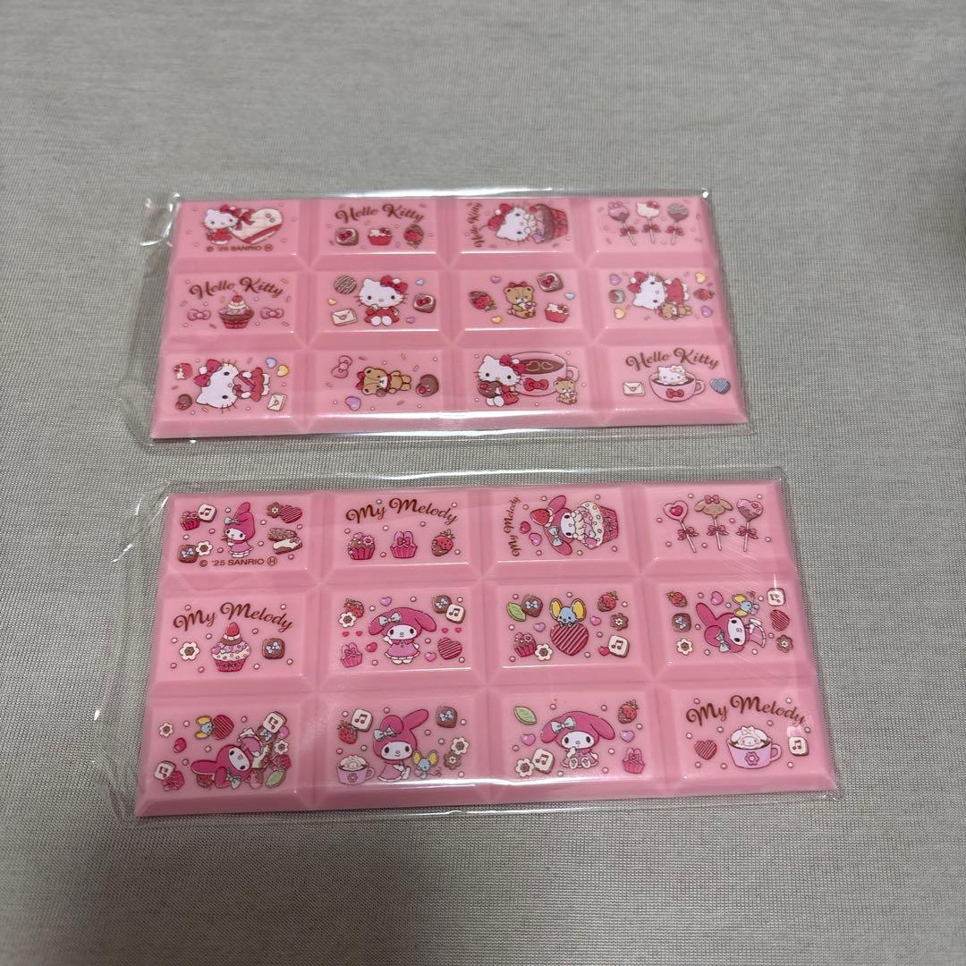 サンリオキャラクターズ　ちょこぶろっくしーる　全8種　コンプリート
