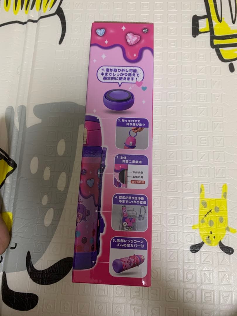しなこちゃん　sokomo そこまで洗える3wayキッズボトル　600ml