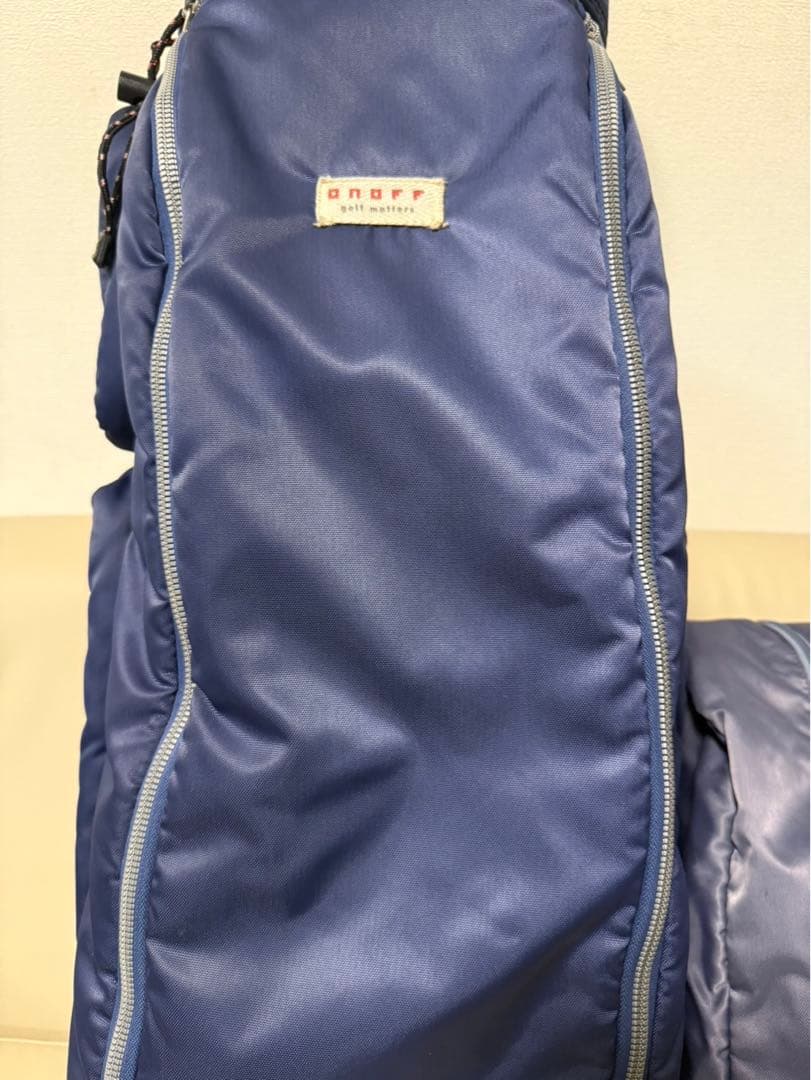 【送料込み】大人気　完売品　ONOFFオノフ　キャディバッグ ブルー