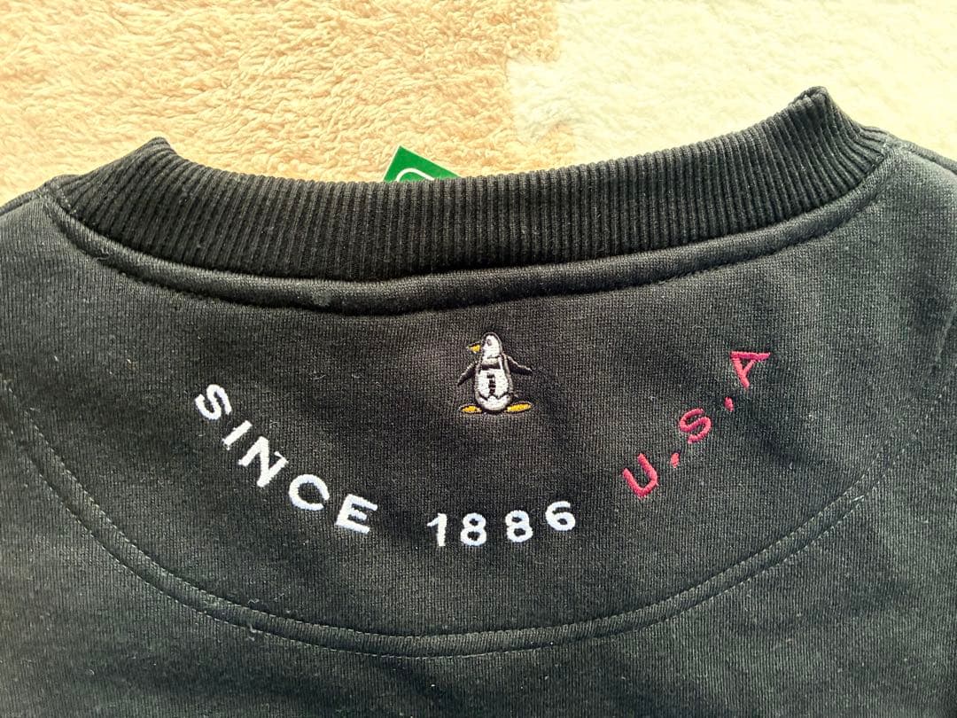 Munsingwear GRAND SLAM マンシングウェア スウェット 漆黒