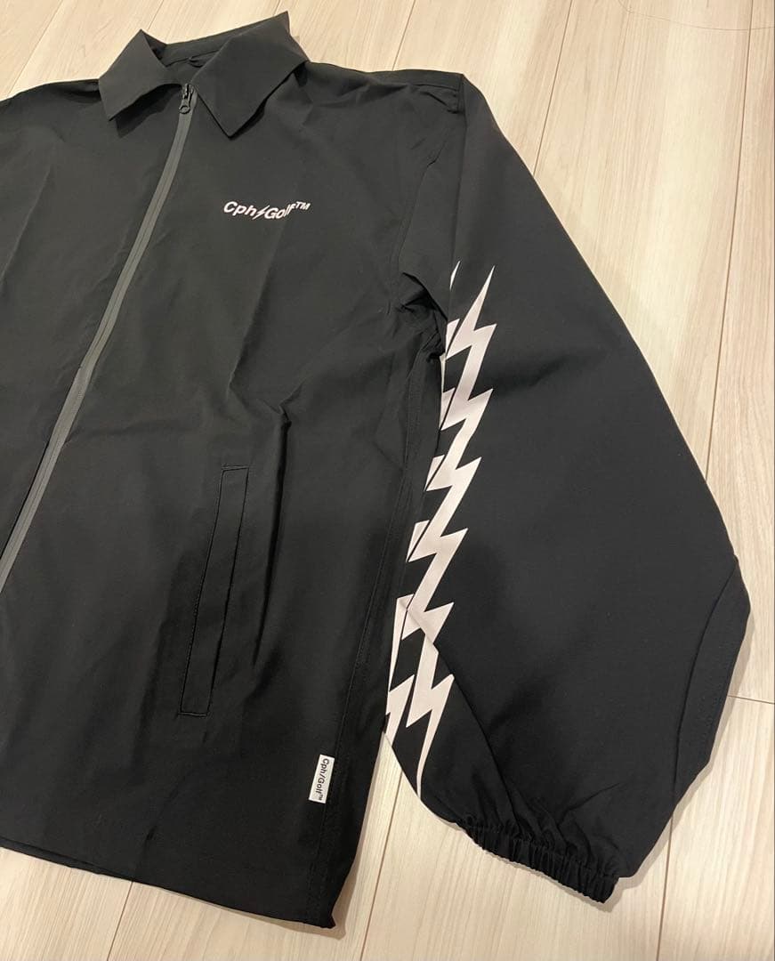 CPH GOLF THUNDER STRIPES ジャケット【BLACK/L】
