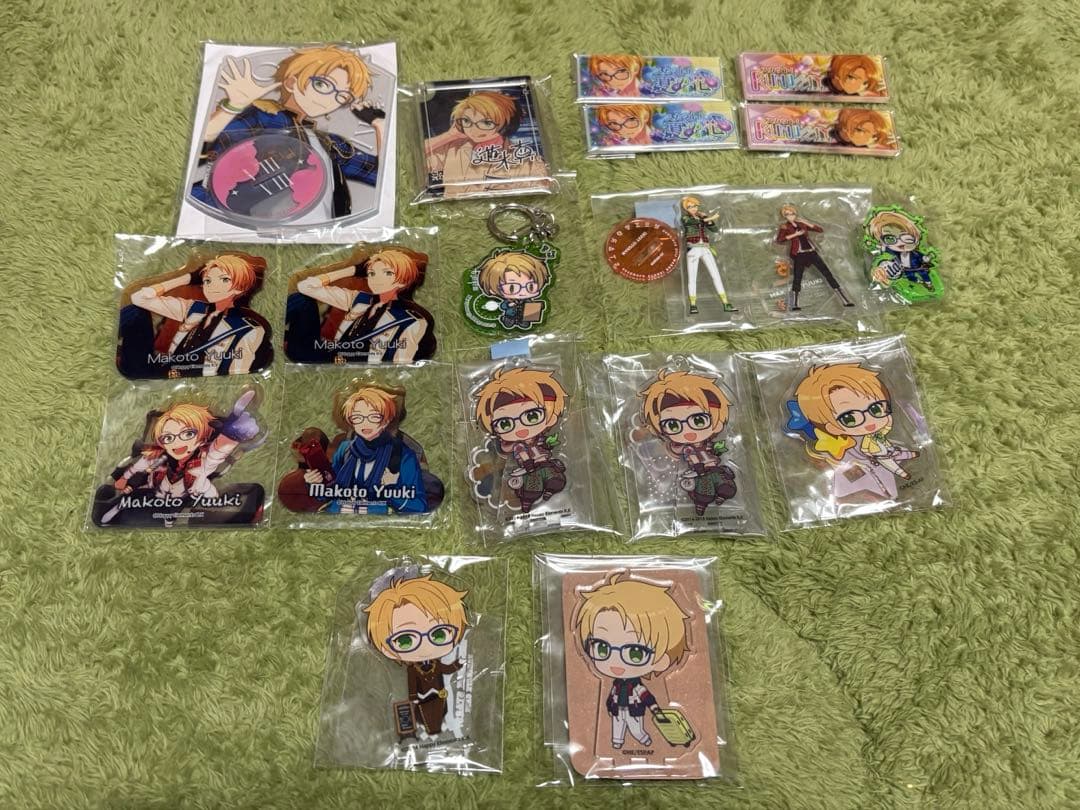 あんスタ 遊木真 グッズまとめ 缶バッジ アクスタ