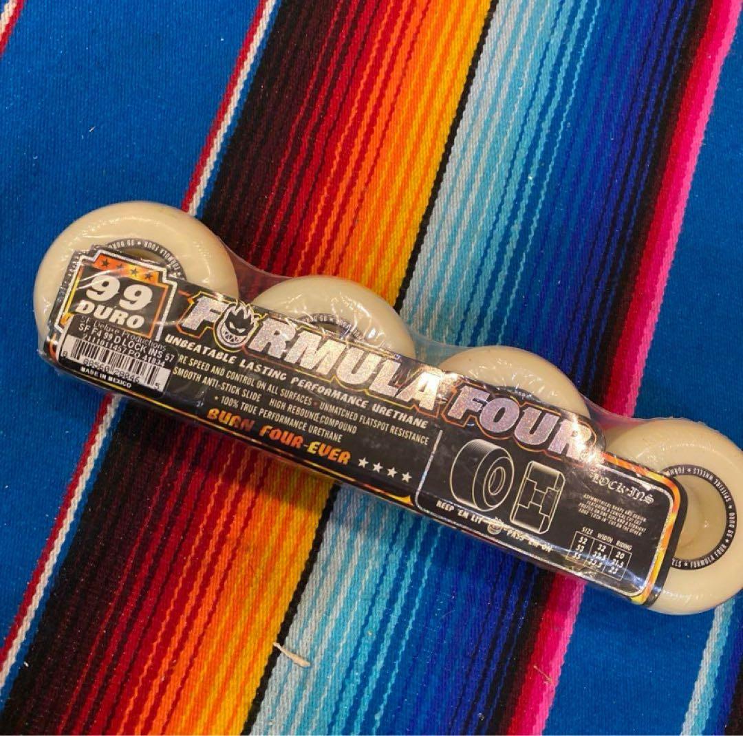 スケートボード SPITFIRE FORMULA FOUR LOCK-INS 99D 57mm