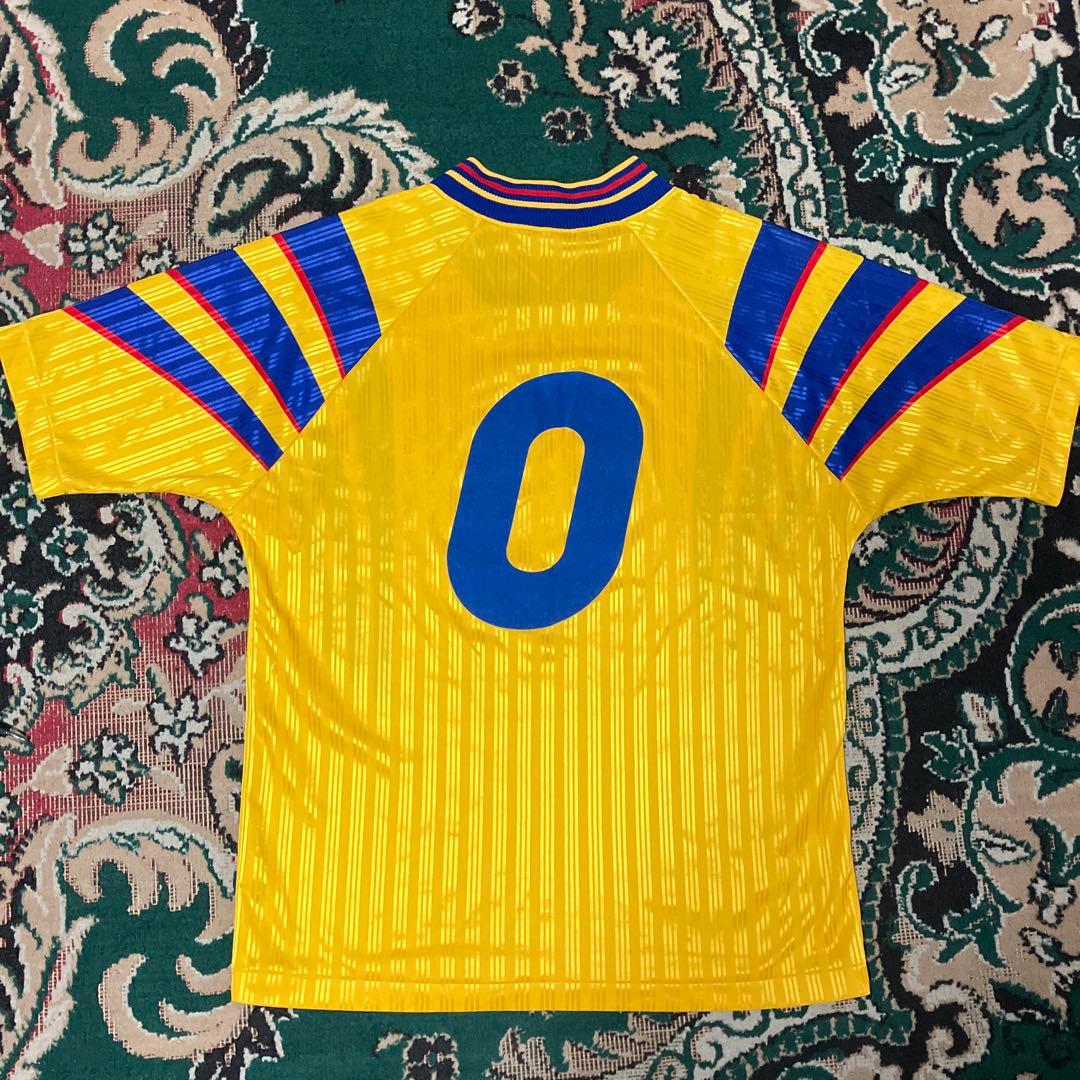 デサント製 アディダス　サッカー ゲーム　シャツ　ユニフォーム　XO