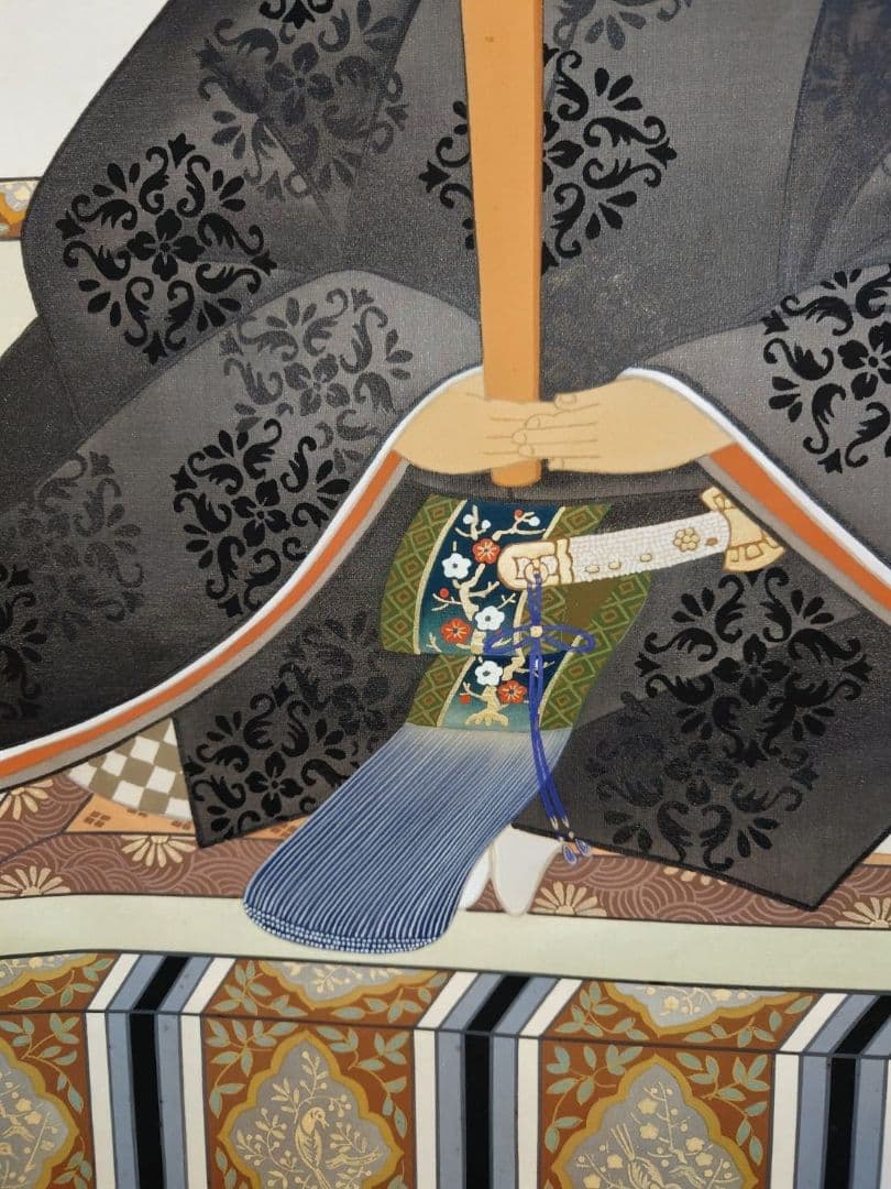 4-3　掛け軸　高尚　天神図