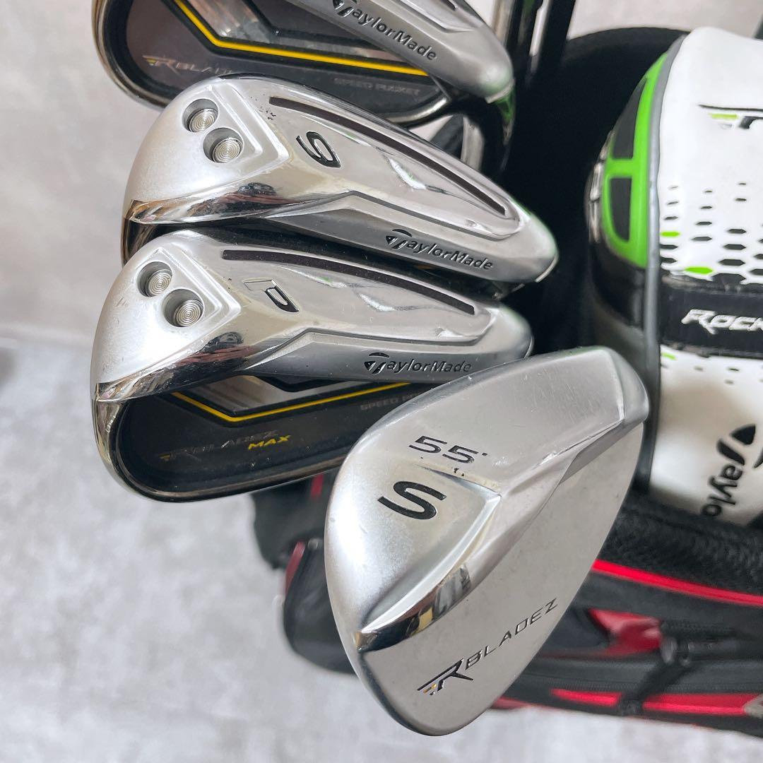 美品　テーラーメイド　RBZ メンズゴルフクラブセット　10本　S
